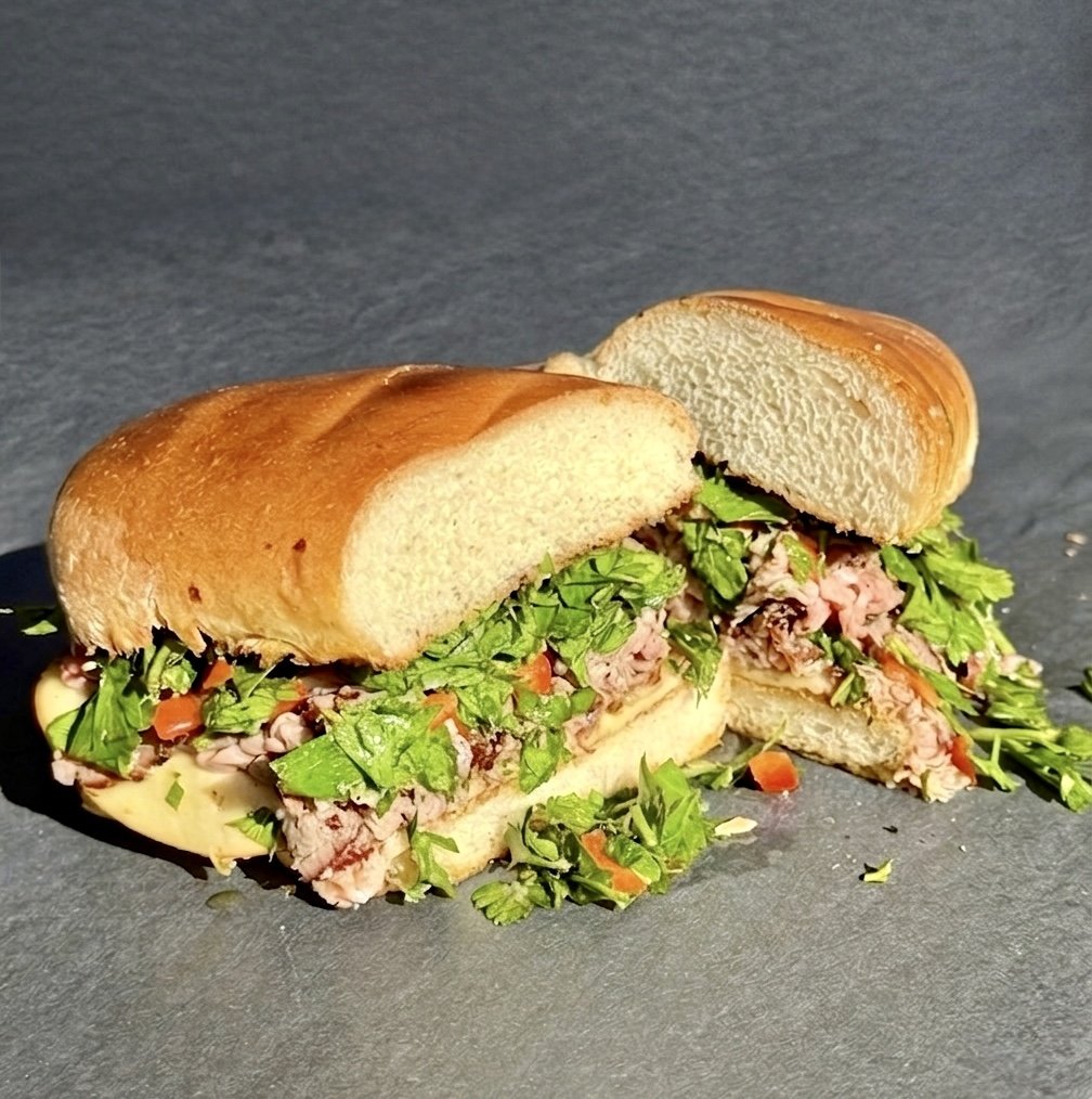 The Pit sandwich with chimichurri